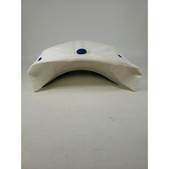 Vintage Merit Bowling Trucker Hat Embroidered Blue White Snapback NOS Pins Ball - Picture 5 of 14